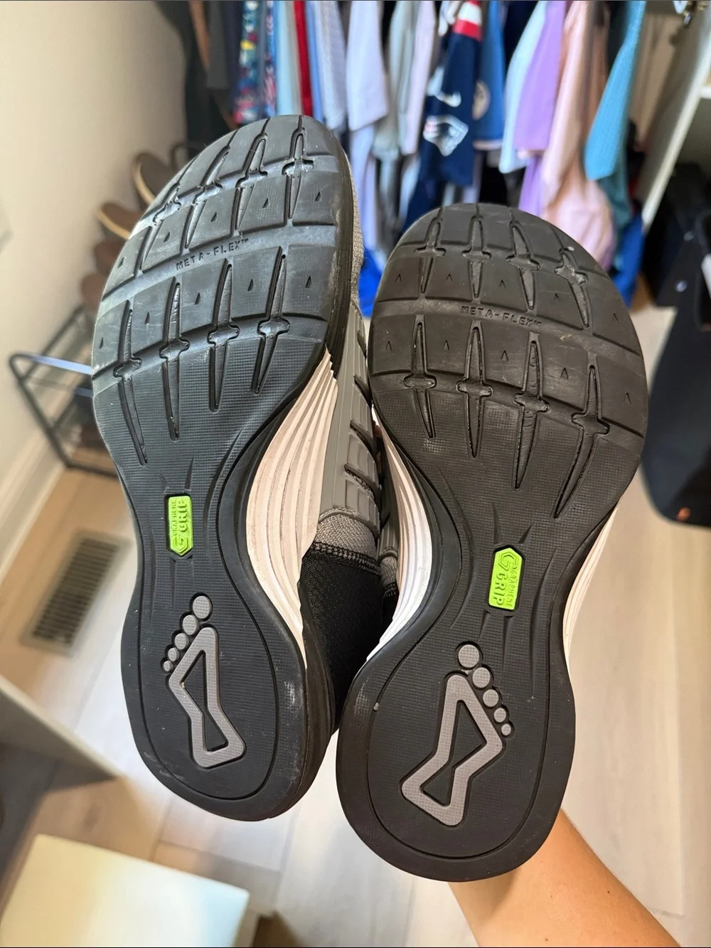 Inov-8 Women’s Grey and Black Athletic Shoes